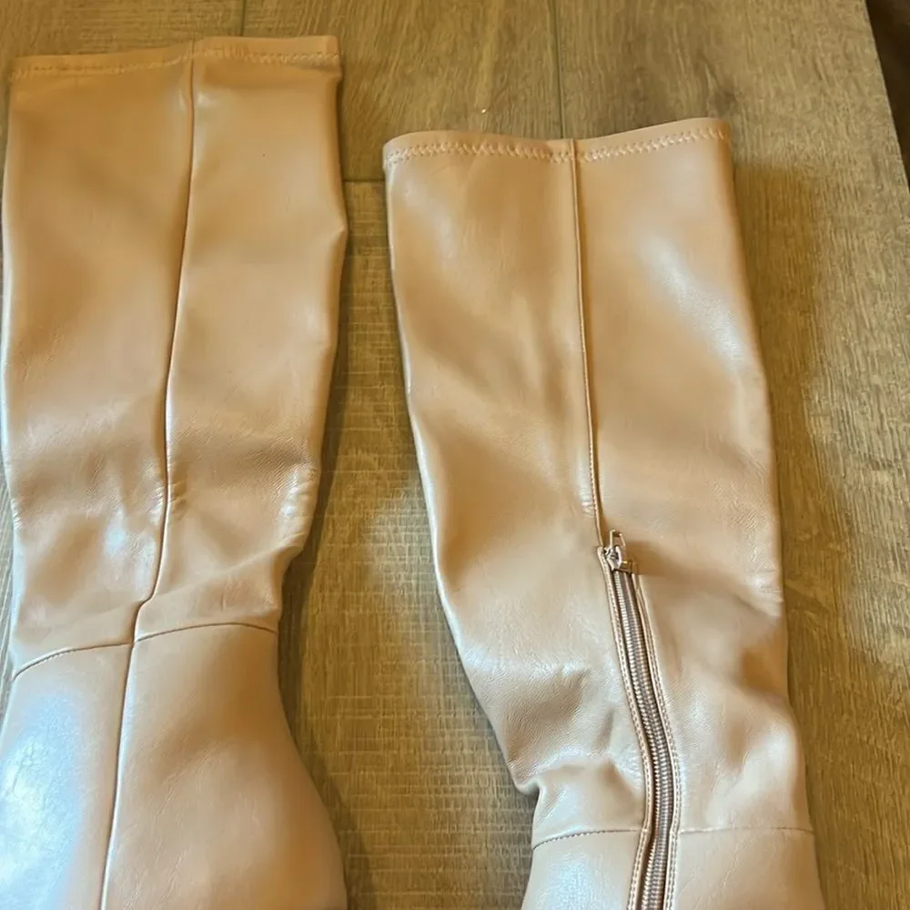New Free People x Jeffrey Campbell Daphne Second Skin Platform Boots US 10